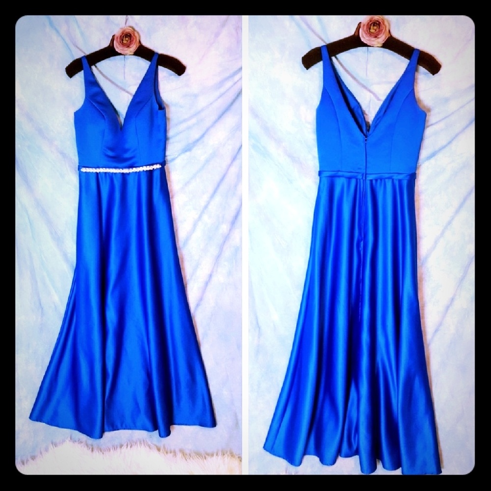 Royal Blue Prom or Bridesmaid dress size 8